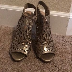Gold Steve Madden Heels